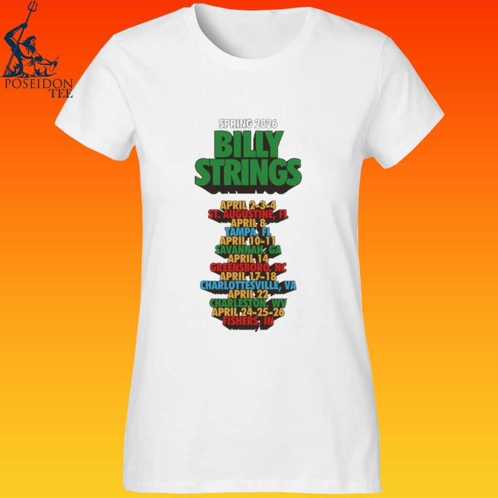 Billy Strings Spring 2026 Funky Text T-shirt