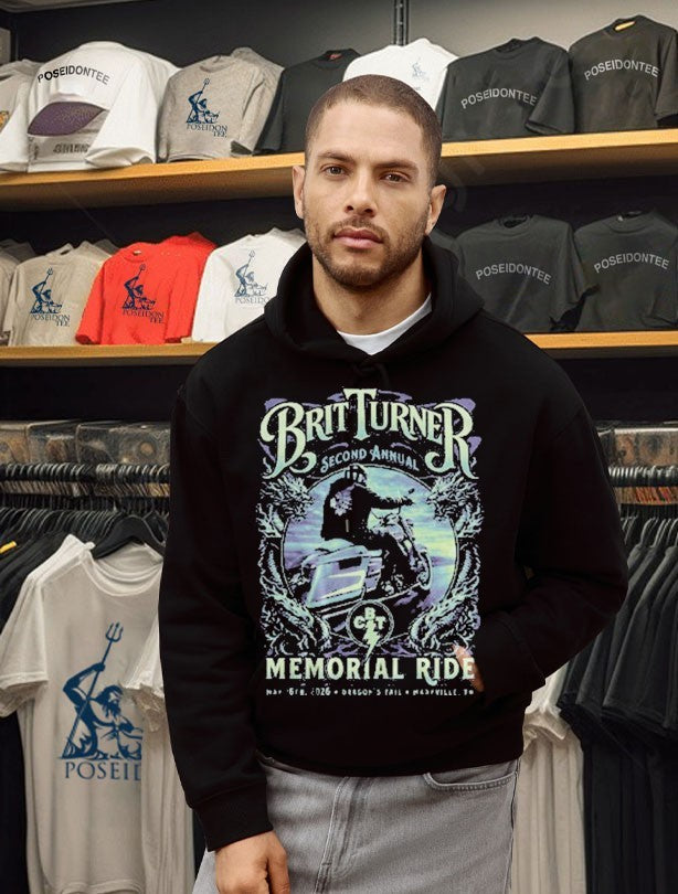 Blackberry Smoke 2nd Annual Brit Turner Memorial Ride T-shirt