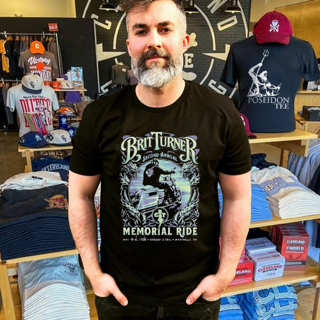 Blackberry Smoke 2nd Annual Brit Turner Memorial Ride T-shirt