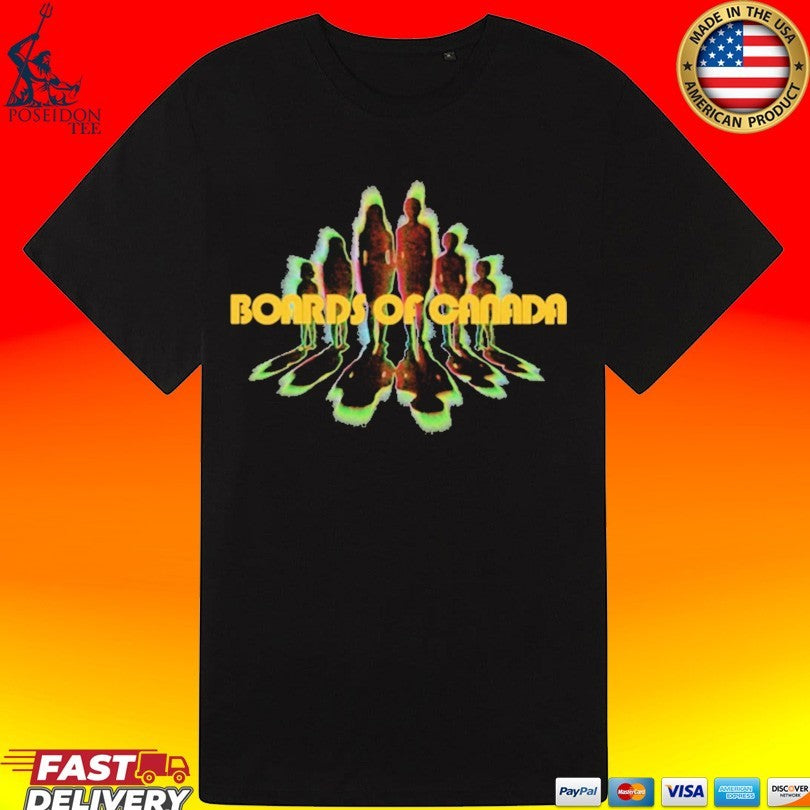 Bleep Boards Of Canada Boards Of Canada Nuclear Family Logo T-shirt