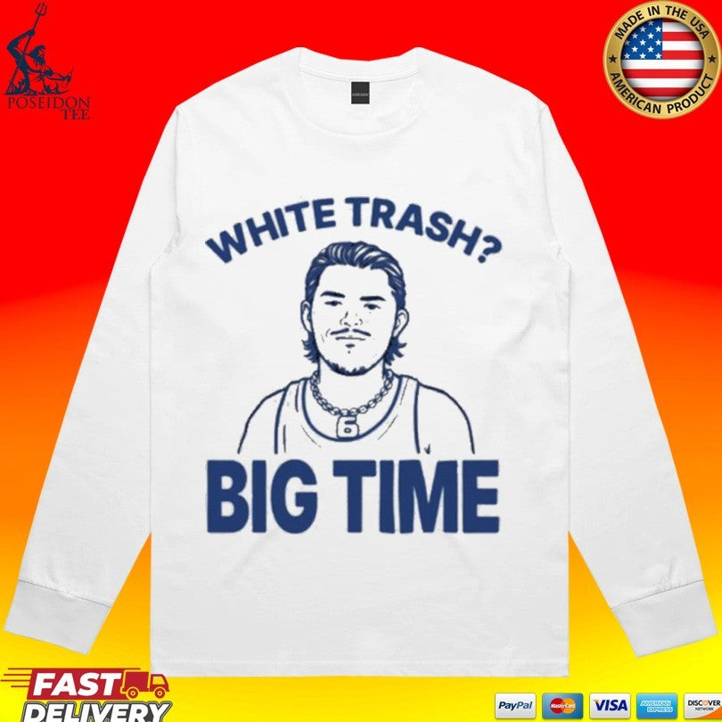 Bo Byram White Trash Big Time Bensons T-shirt