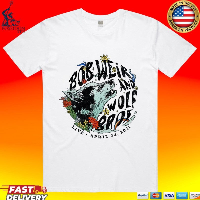 Bobby Weir And Wolf Bros Spring Growth T-shirt