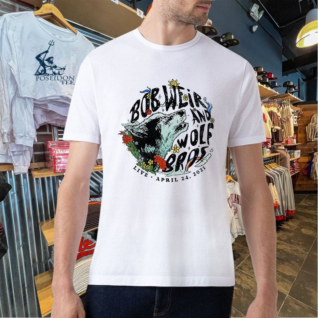Bobby Weir And Wolf Bros Spring Growth T-shirt
