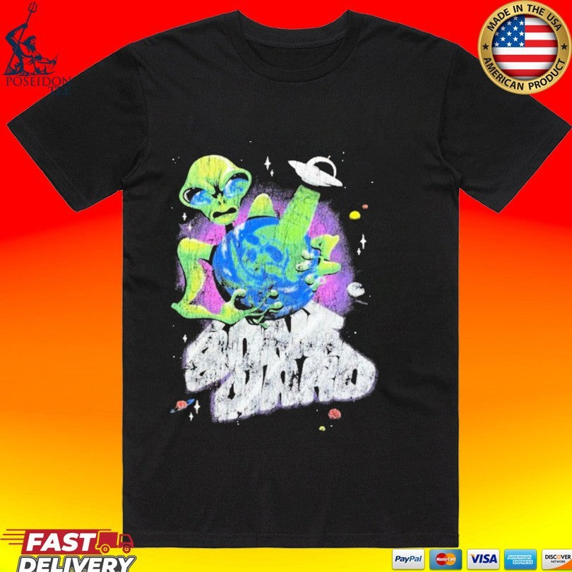 Boneyard Chicago Boneyard Alien Invasion T-shirt