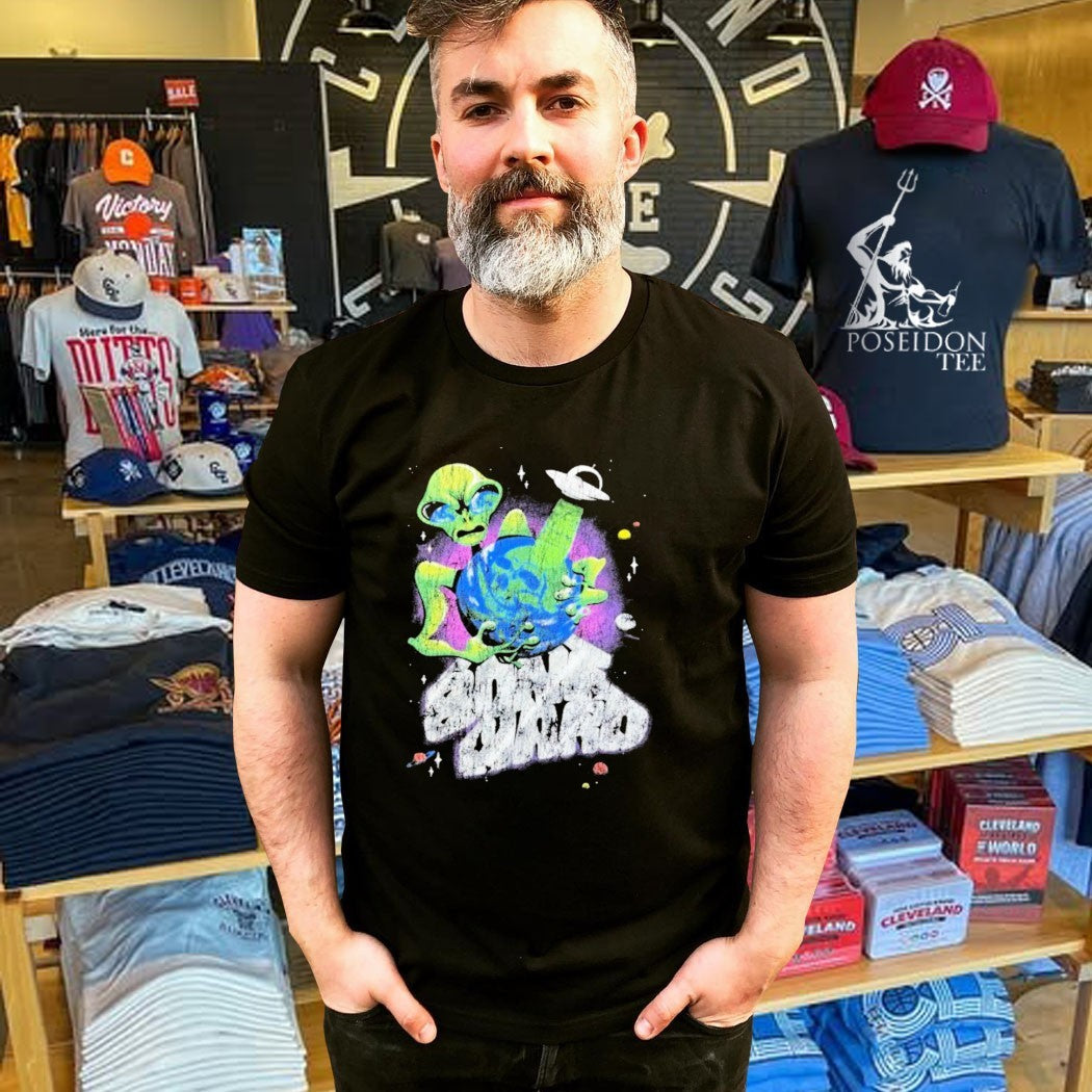 Boneyard Chicago Boneyard Alien Invasion T-shirt