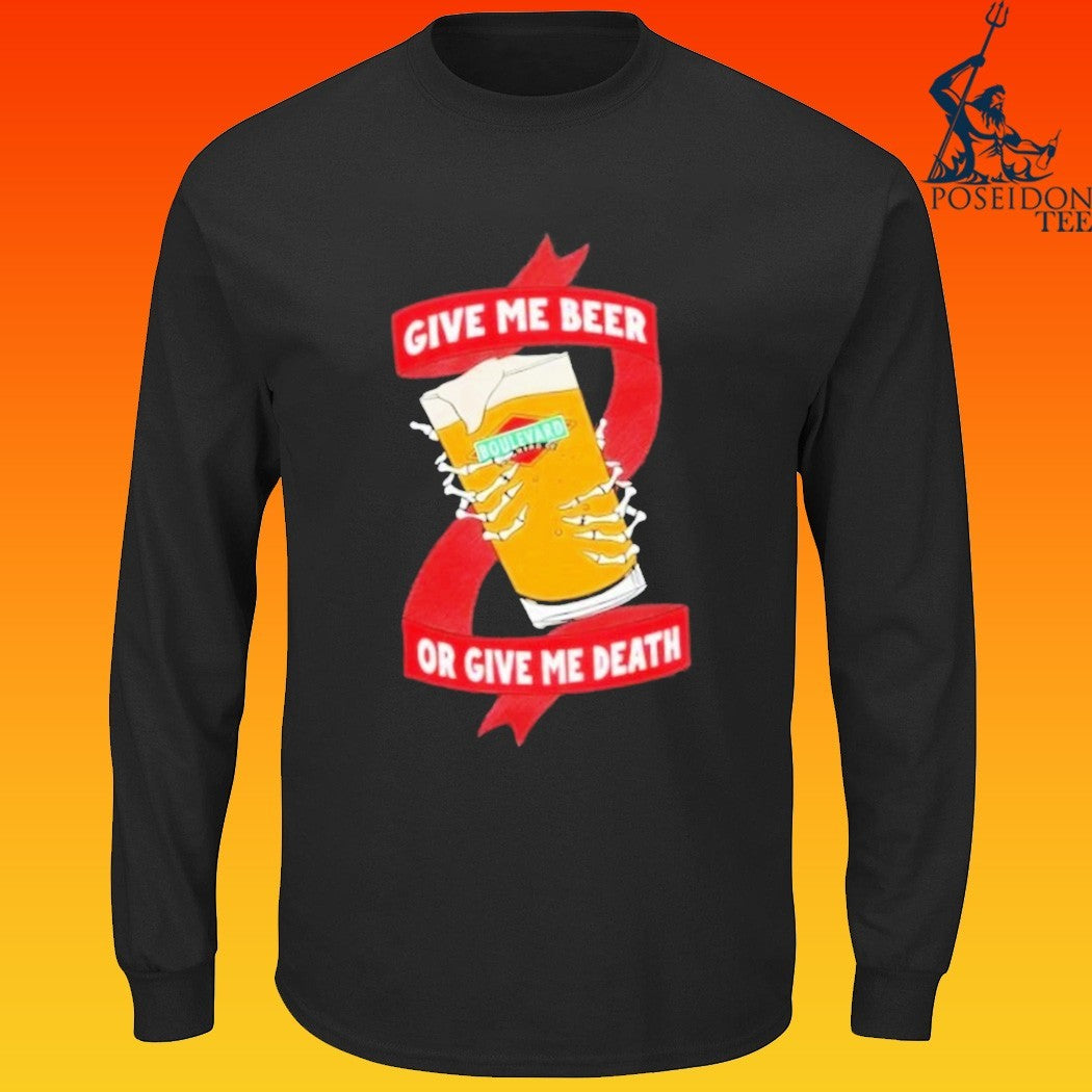 Boulevard Give Me Beer Or Give Me Death T-shirt