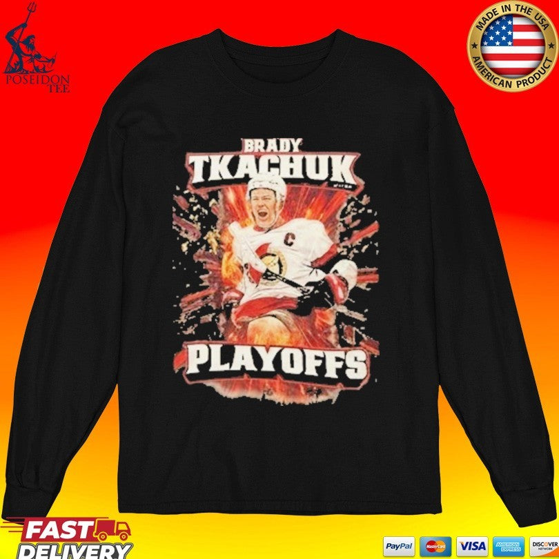 Brady Tkachuk Playoffs T-shirt