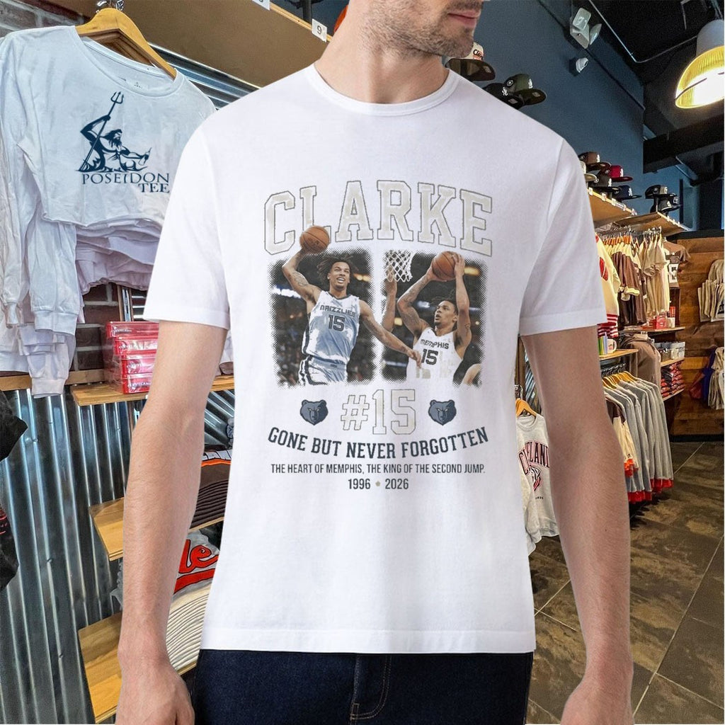 Brandon Clarke Memorial Memphis Basketball Legacy Tribute T-shirt