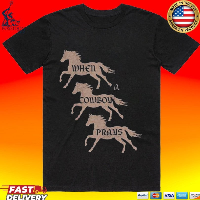 Brandon Lake When Cowboy Prays Maverick T-shirt