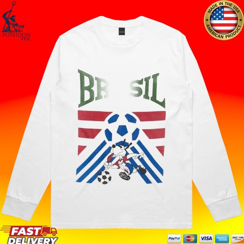 Brasil Striker Mascot Usa 94 T-shirt