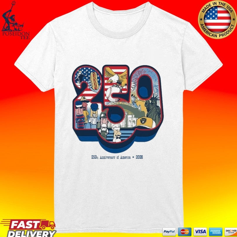 Brewers 250th Anniversary Of America 2026 T-shirt