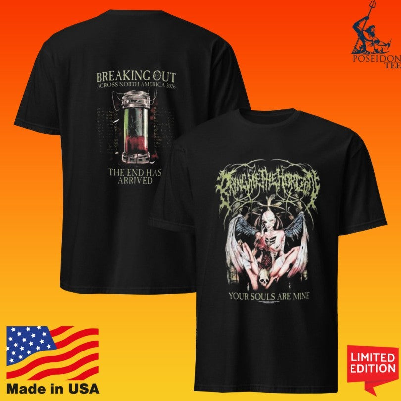 Bring Me The Horizon 2026 Breaking Out All Over Print T-shirt