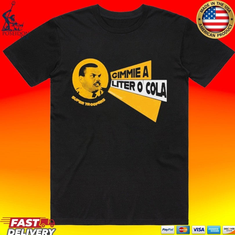 Broken Lizard Gimmie A Liter O’ Cola T-shirt