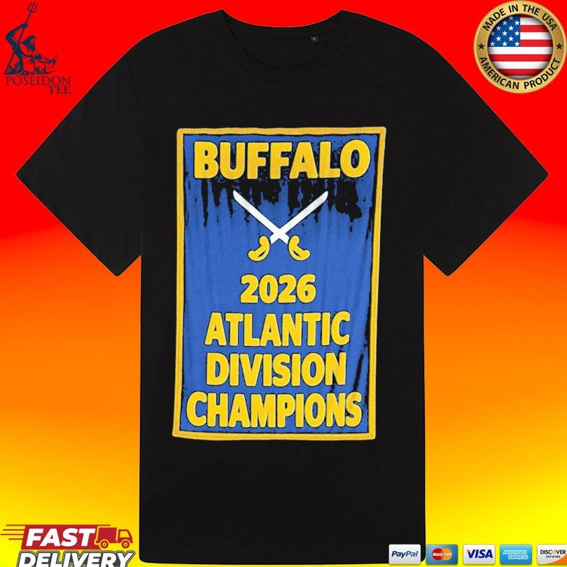 Buffalo 2026 Atlantic Division Champions T-shirt