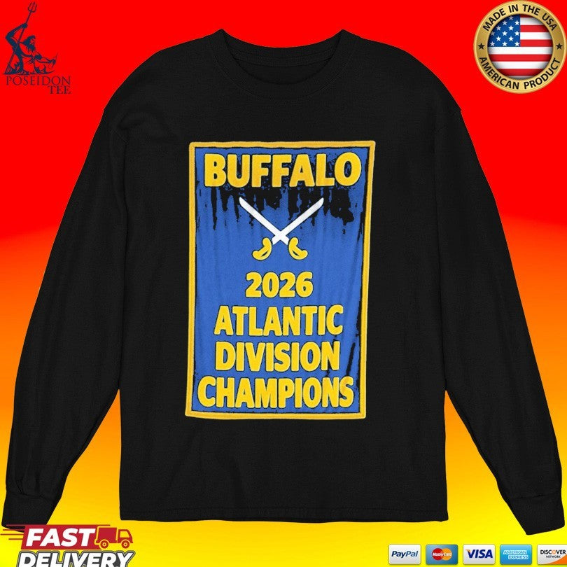 Buffalo 2026 Atlantic Division Champions T-shirt