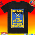 Buffalo 2026 Atlantic Division Champions T-shirt