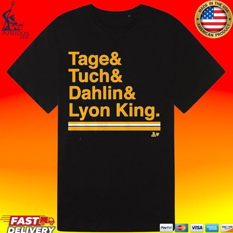 Buffalo Hockey Ampersand Tage & Tuch & Dahlin & Lyon King Shirt