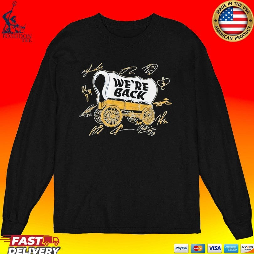 Buffalo Hockey Wagon We’re Back T-shirt