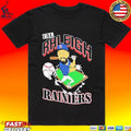 Cal Raleigh Rainiers Catcher Player Caricature T-shirt