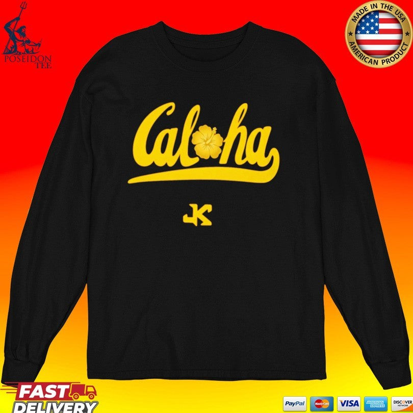 Caloha Cal Qb Jaron Keawe Sagapolutele Island Avenue T-shirt