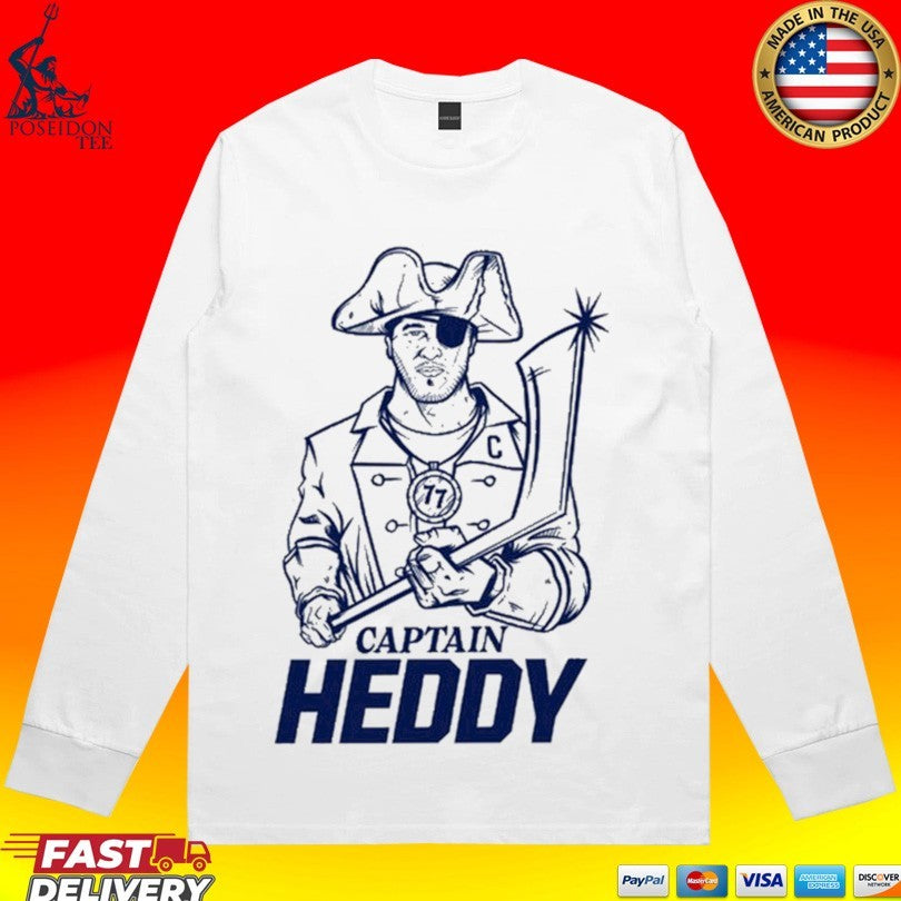 Captain Heddy Go Bolts T-shirt