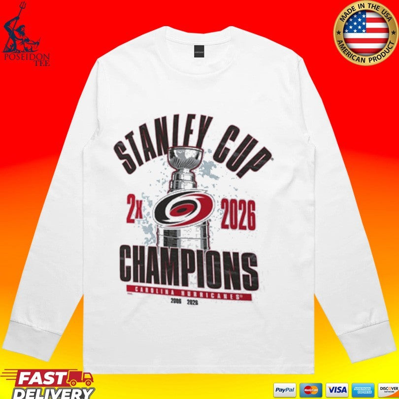 Carolina Hurricanes 2026 Stanley Cup Champions T-shirt