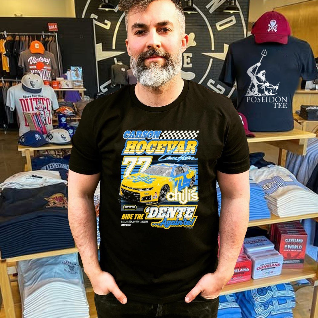 Carson Hocevar #77 Chilis Throwback T-shirt