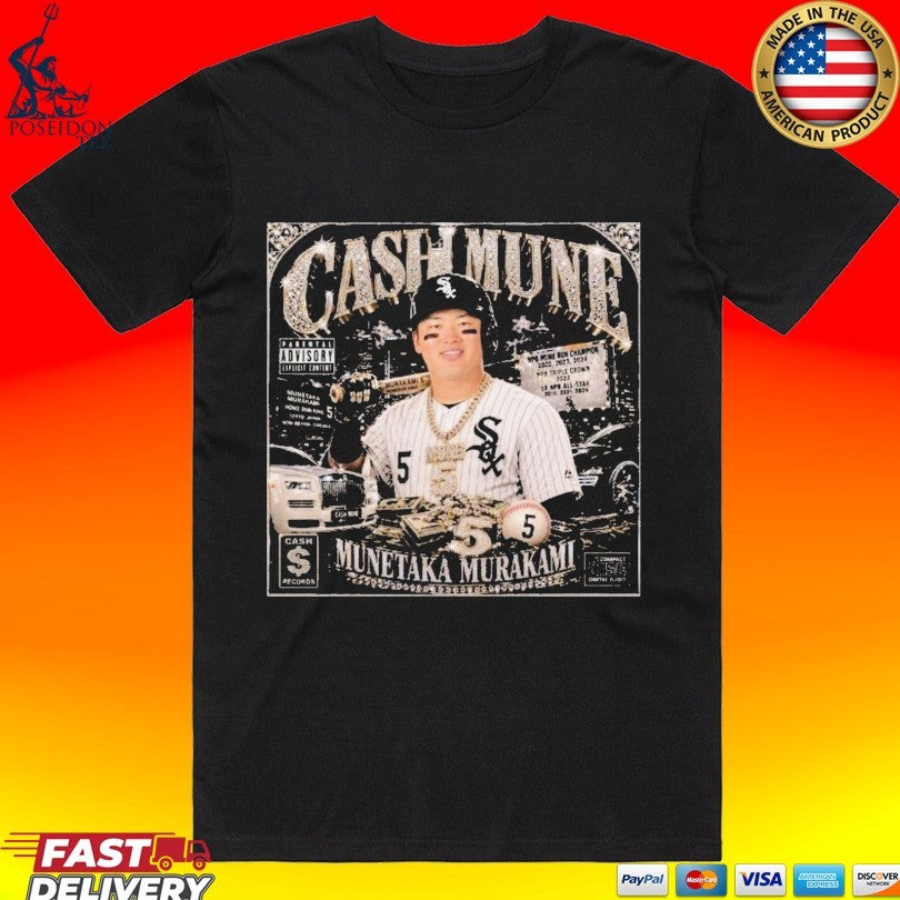 Cash Mune Munetaka Murakami White Sox T-shirt