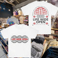 Cboystv Life Wide Open World T-shirt