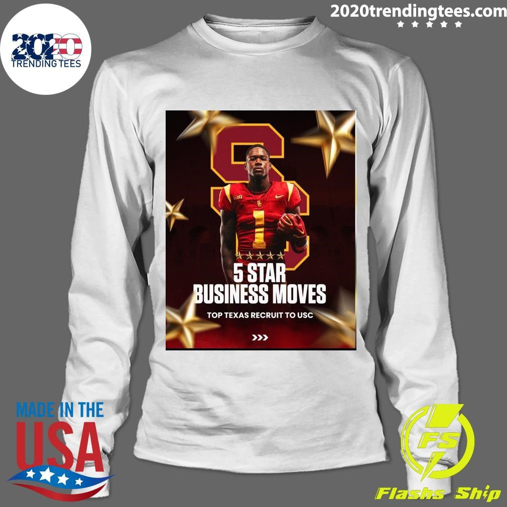 Honor Fa’alave-Johnson 5 Star Business Moves Top Texas Recruit To USC Shirt