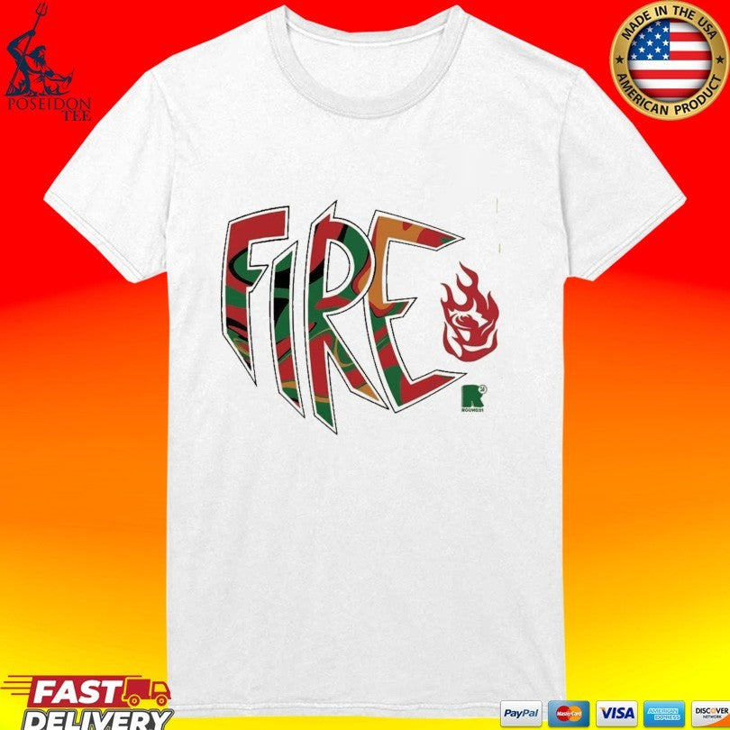 Celebrate Juneteenth With Stylish Portland Fire Apparel T-shirt