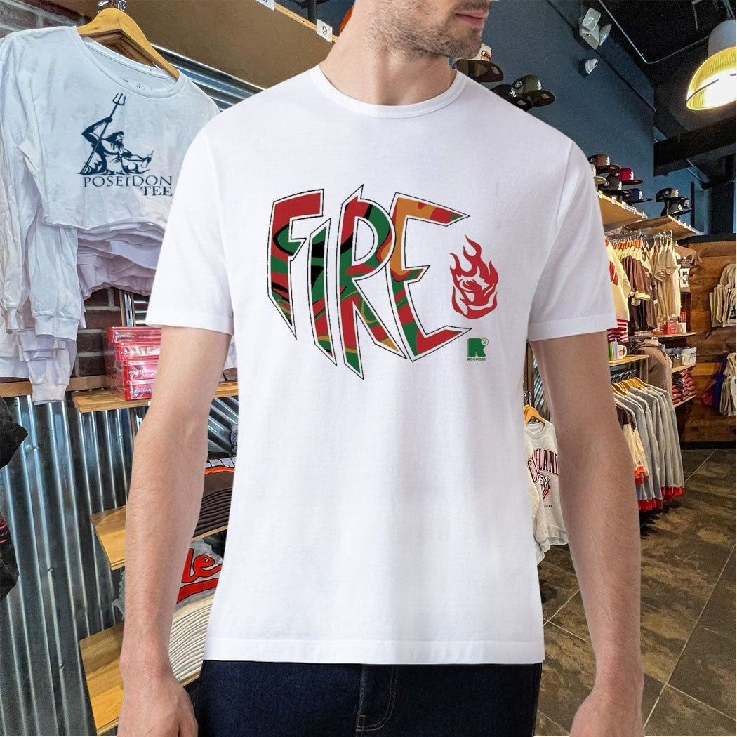 Celebrate Juneteenth With Stylish Portland Fire Apparel T-shirt