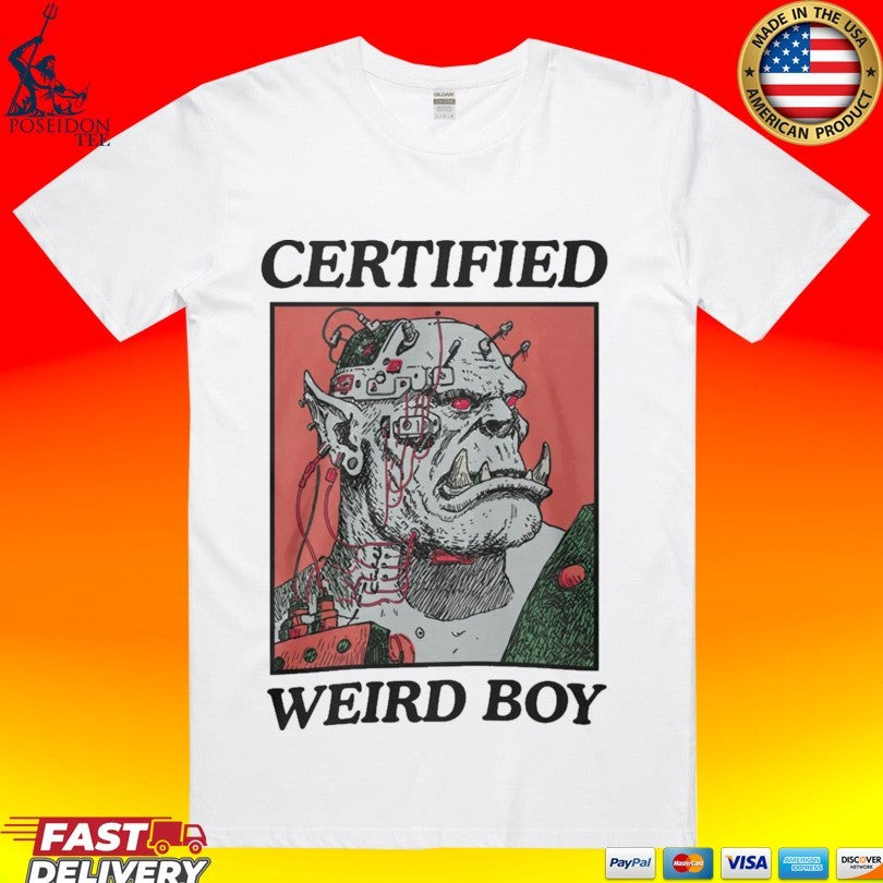 Certified Weirdboy Goblins Greenskins T-shirt