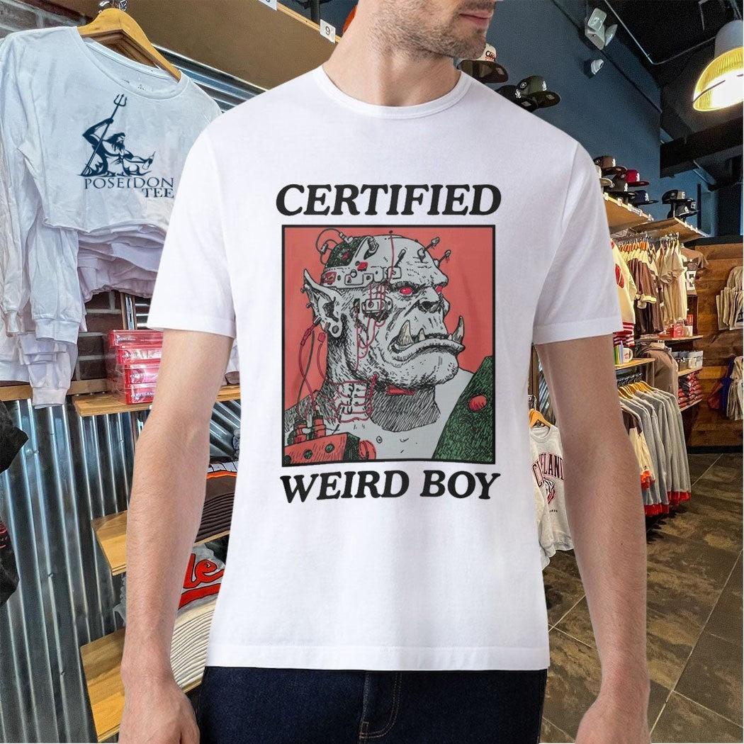 Certified Weirdboy Goblins Greenskins T-shirt