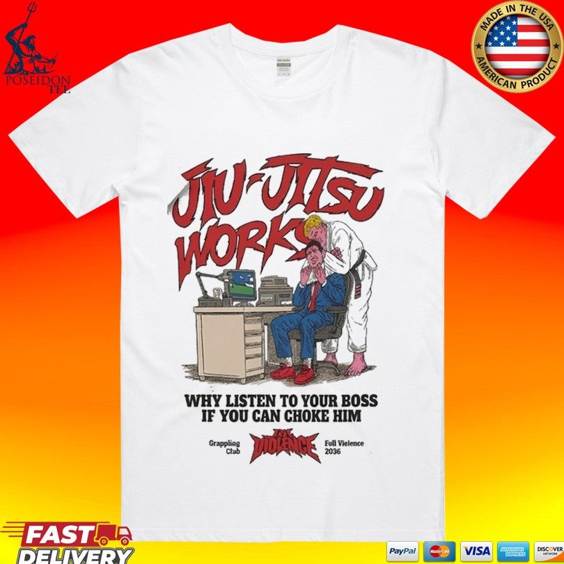 Charles Oliveira Jiujitsu Works T-shirt