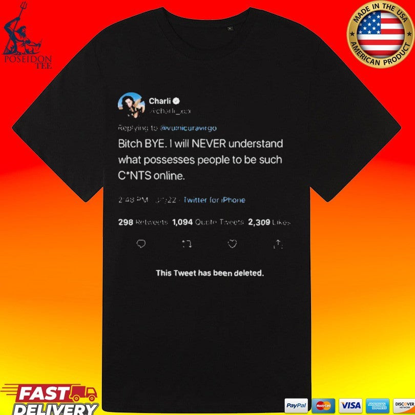Charli Bitch Bye I Will Never Understand T-shirt