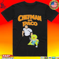 Chefman And Paco Cartoon Mascot Graphic T-shirt