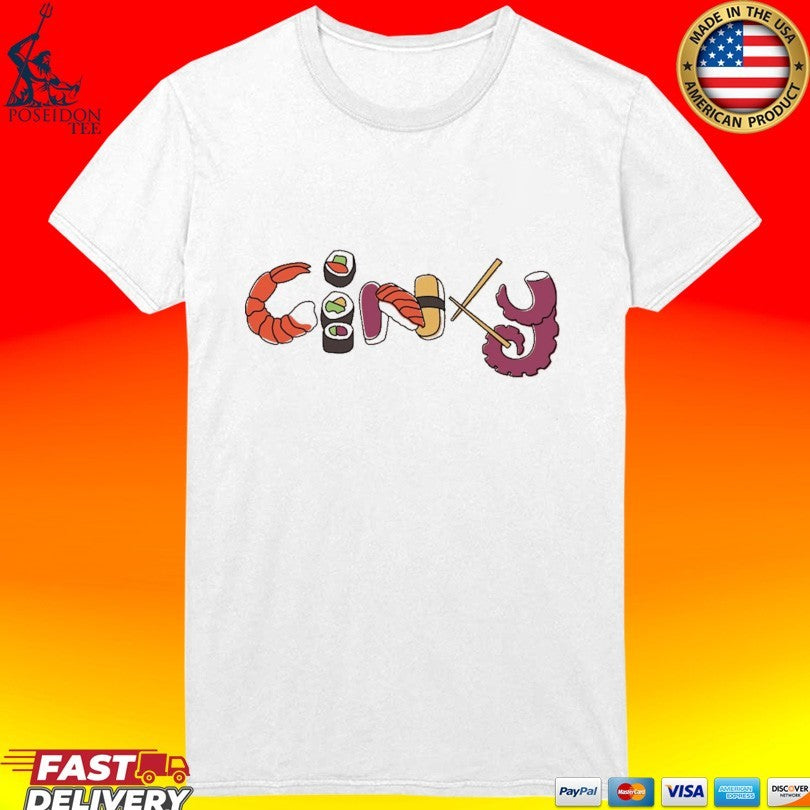Cincinnati Cincy Sushi T-shirt