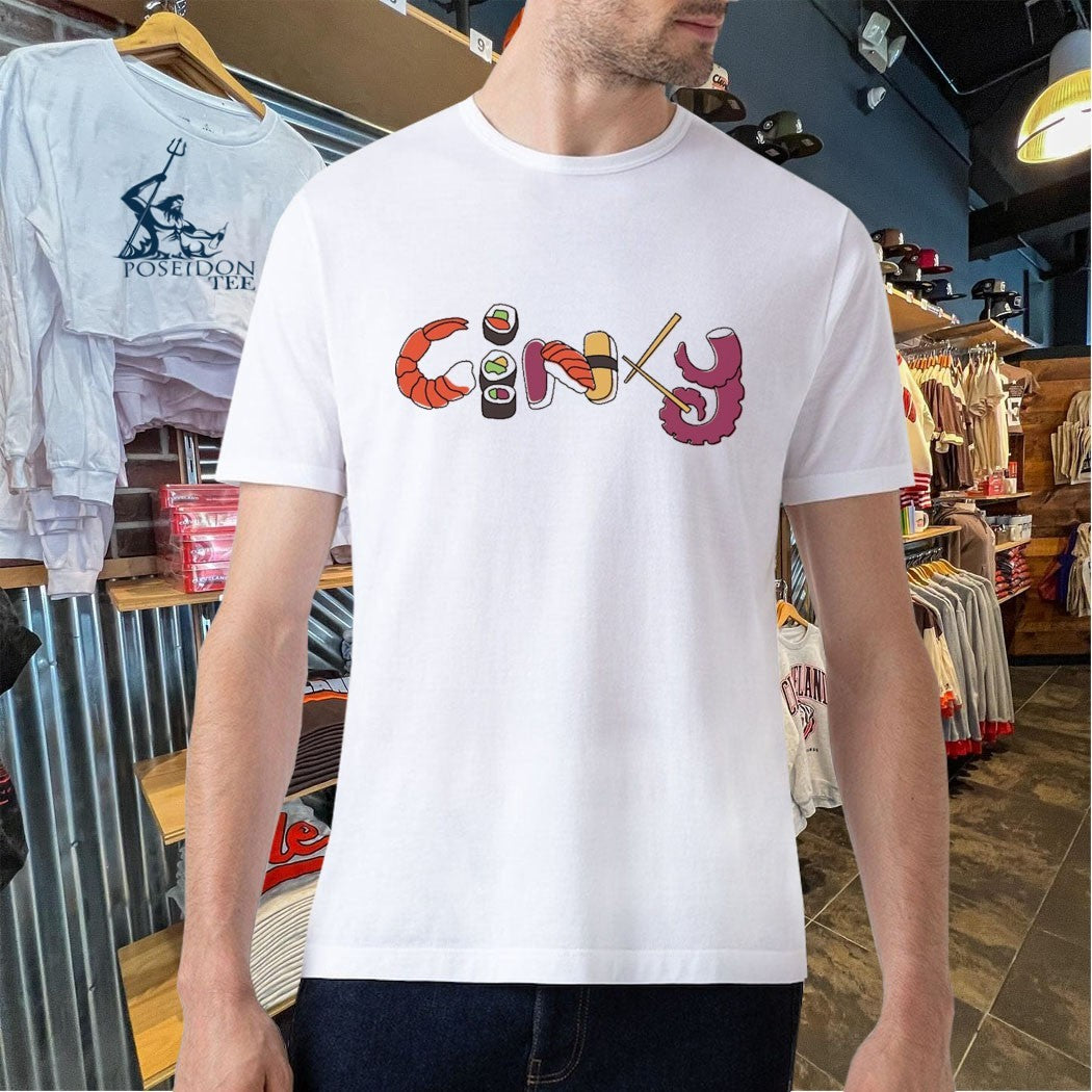 Cincinnati Cincy Sushi T-shirt