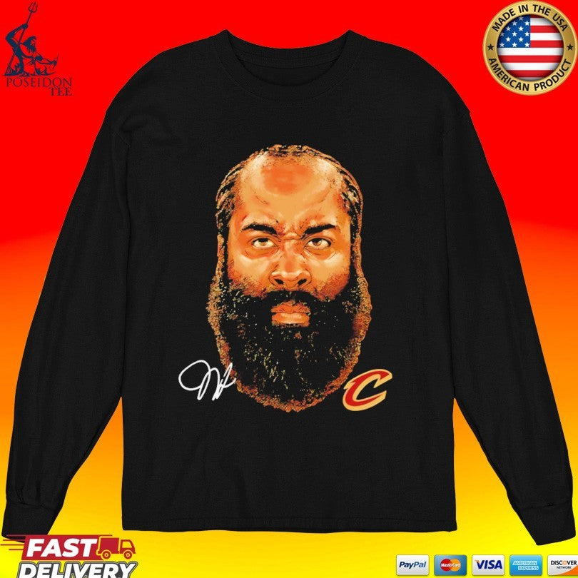 Cleveland Cavaliers James Harden Big Head Signature T-shirt