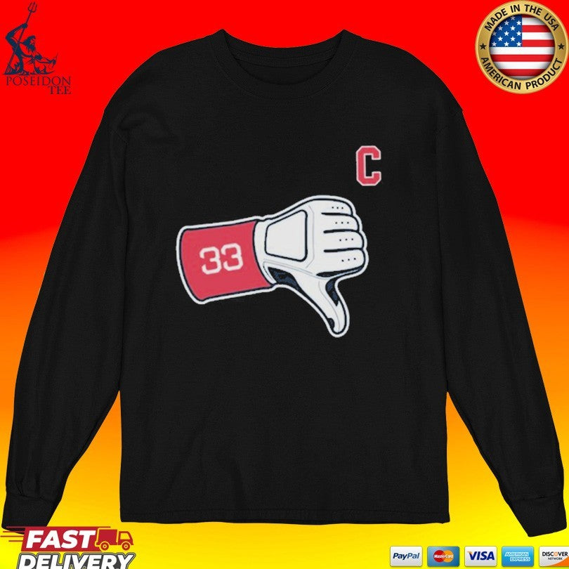 Cleveland Guardians Tek Thumbs Down T-shirt