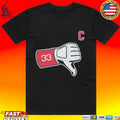 Cleveland Guardians Tek Thumbs Down T-shirt