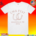 CMA Fest Nashville TN 2026 Horseshoe T-shirt