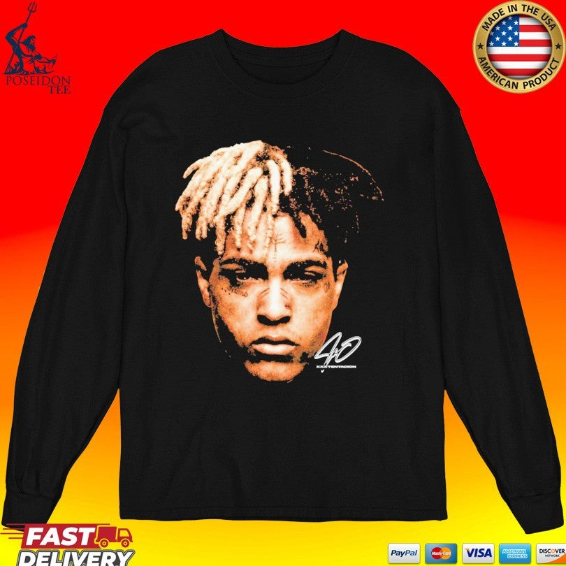 Cold Prints Xxxtentacion Face T-shirt