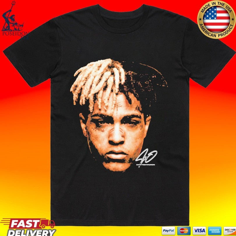 Cold Prints Xxxtentacion Face T-shirt