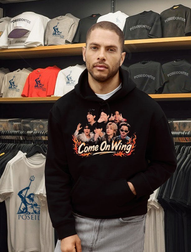 Come On Wing Funny BTS T-shirt