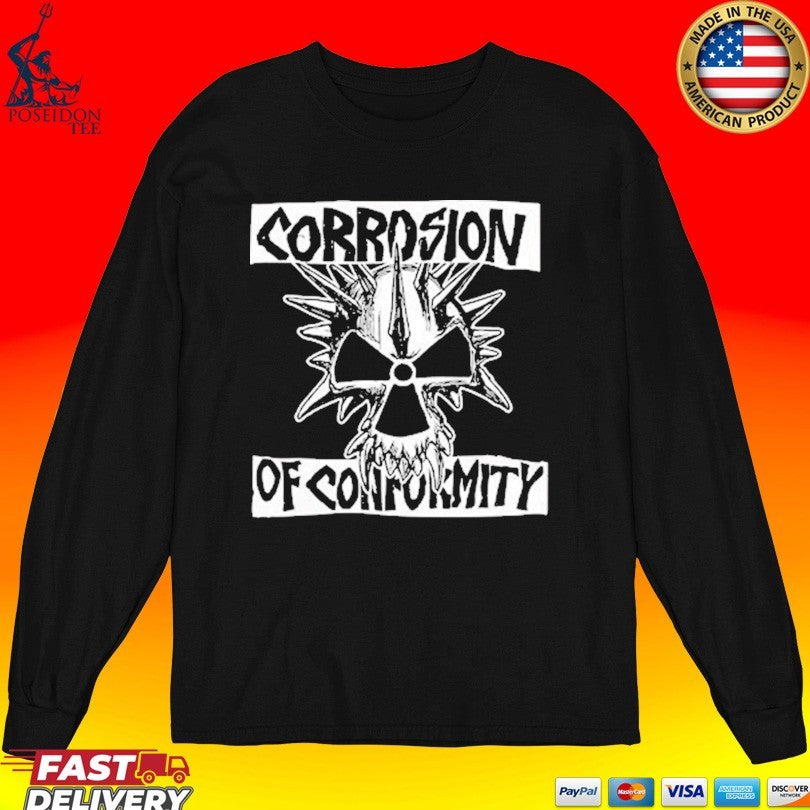 Corrosion Of Conformity Skull Logo T-shirt