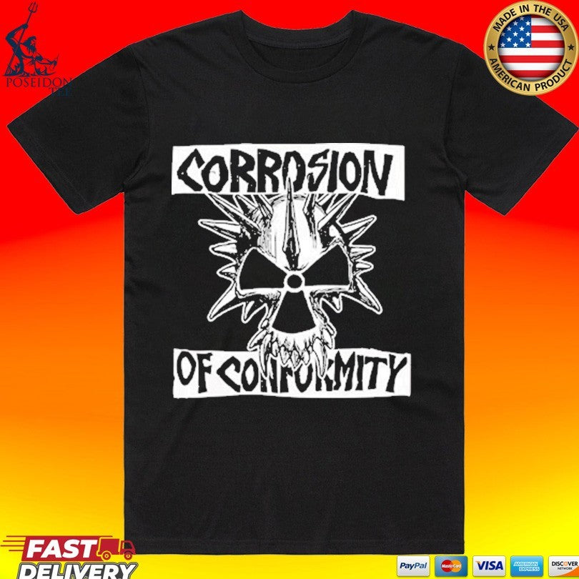 Corrosion Of Conformity Skull Logo T-shirt