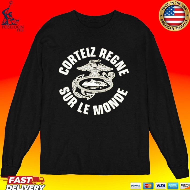 Corteiz Regne Sur Le Monde T-shirt