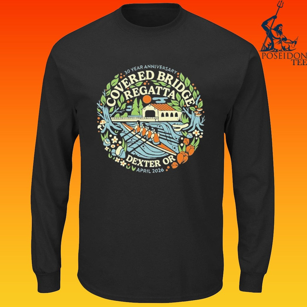 Covered Bridge Regatta Dexter Or April 2026 T-shirt